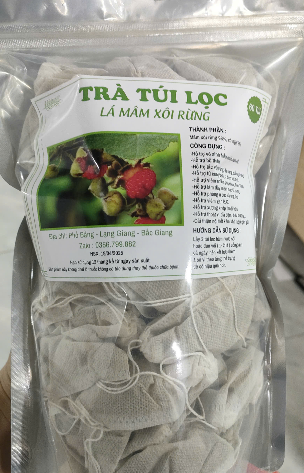 Trà Mâm Xôi 500g